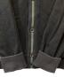 中古・古着 FRED PERRY (フレッドペリー) Tipped Pique Texture Cardigan ティップド・ピケ・テクスチャー・カーディガン M2654 ブラック サイズ:M：10000円