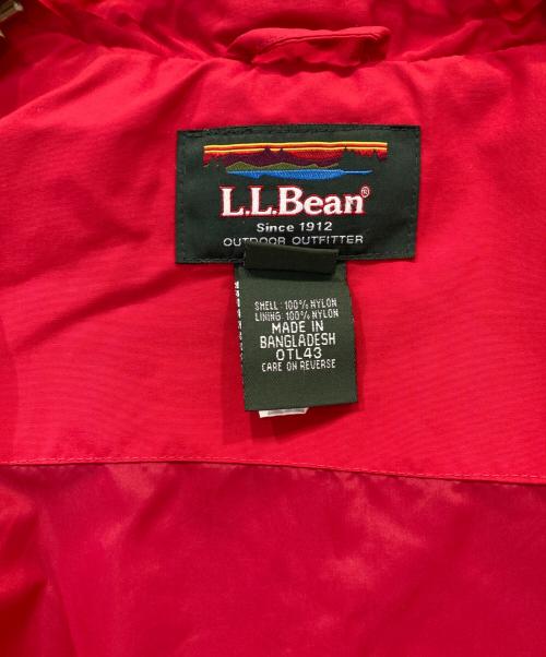 L.L.Bean（エルエルビーン）L.L.Bean (エルエルビーン) ナイロンジャケット レッド サイズ:Lの古着・服飾アイテム