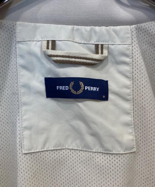 FRED PERRY（フレッドペリー）FRED PERRY (フレッドペリー) The Brentham Jacket ザ・ブレンサム・ジャケット J2660 アイボリー サイズ:Mの古着・服飾アイテム