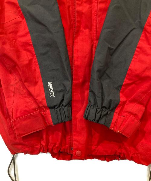 Timberland（ティンバーランド）Timberland (ティンバーランド) マウンテンパーカー 1998/1403 ブラック×レッド サイズ:Mの古着・服飾アイテム