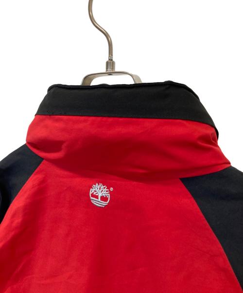 Timberland（ティンバーランド）Timberland (ティンバーランド) マウンテンパーカー 1998/1403 ブラック×レッド サイズ:Mの古着・服飾アイテム