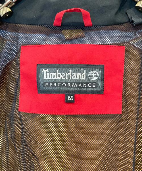 Timberland（ティンバーランド）Timberland (ティンバーランド) マウンテンパーカー 1998/1403 ブラック×レッド サイズ:Mの古着・服飾アイテム