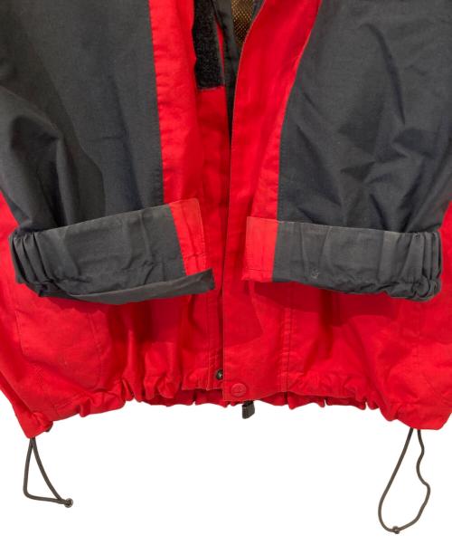 Timberland（ティンバーランド）Timberland (ティンバーランド) マウンテンパーカー 1998/1403 ブラック×レッド サイズ:Mの古着・服飾アイテム