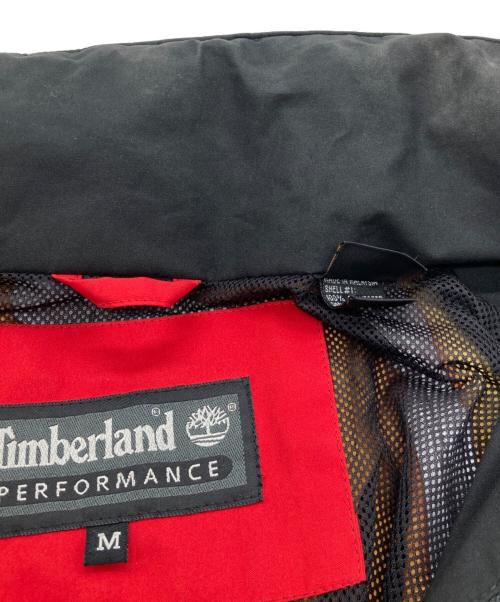 Timberland（ティンバーランド）Timberland (ティンバーランド) マウンテンパーカー 1998/1403 ブラック×レッド サイズ:Mの古着・服飾アイテム