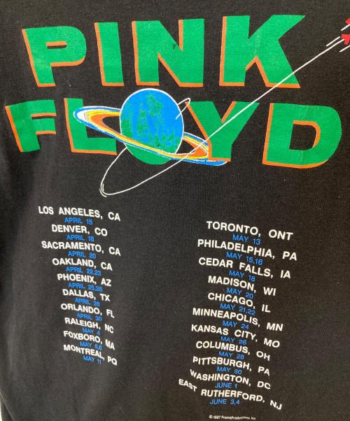 touch of gold（タッチ・オブ・ゴールド）touch of gold (タッチ・オブ・ゴールド) PINK FLOYD プリントTシャツ ブラック サイズ:Lの古着・服飾アイテム