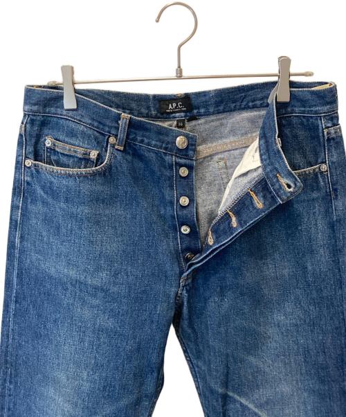 A.P.C.（アーペーセー）A.P.C. (アーペーセー) デニムパンツ D-TK447 インディゴ サイズ:36の古着・服飾アイテム