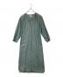 MUSUBI（ムスビ）の古着「コットンシャツワンピース」｜グリーン
