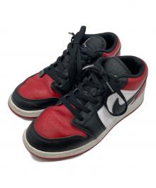 NIKE（ナイキ）の古着「AIR JORDAN1 LOW　553560-612　ローカットスニーカー」｜レッド
