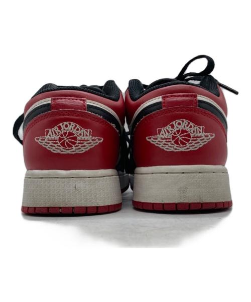 NIKE（ナイキ）NIKE (ナイキ) AIR JORDAN1 LOW　553560-612　ローカットスニーカー レッド サイズ:23.5cmの古着・服飾アイテム
