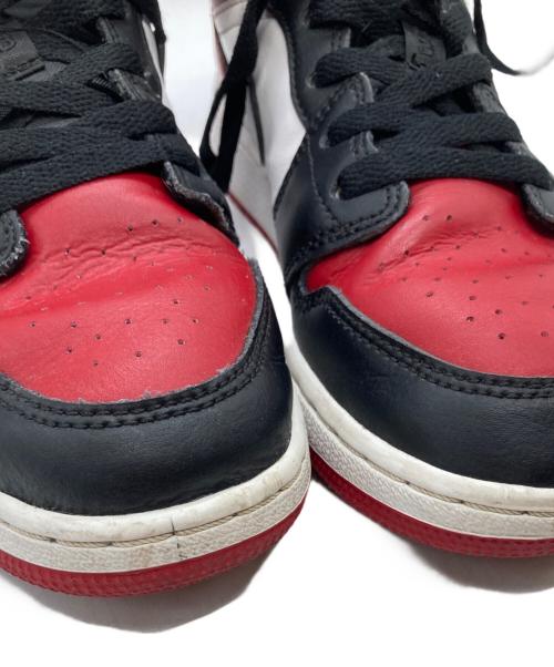 NIKE（ナイキ）NIKE (ナイキ) AIR JORDAN1 LOW　553560-612　ローカットスニーカー レッド サイズ:23.5cmの古着・服飾アイテム