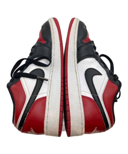 NIKE（ナイキ）NIKE (ナイキ) AIR JORDAN1 LOW　553560-612　ローカットスニーカー レッド サイズ:23.5cmの古着・服飾アイテム