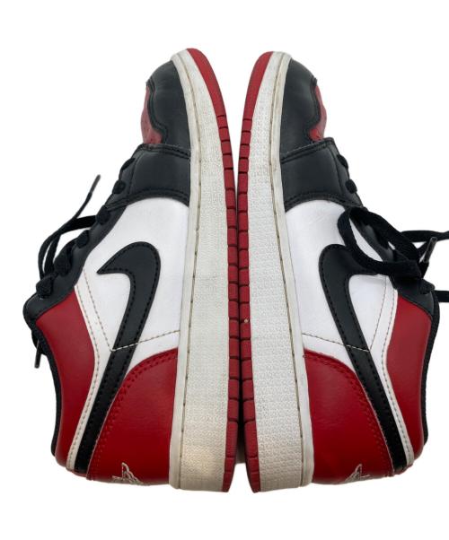 NIKE（ナイキ）NIKE (ナイキ) AIR JORDAN1 LOW　553560-612　ローカットスニーカー レッド サイズ:23.5cmの古着・服飾アイテム