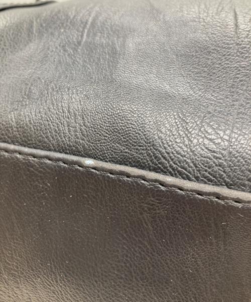 MUCENT（ムセント）MUCENT (ムセント) PRIME WRINKLE LEATHER TOTE BAG（ プライムリンクルレザートートバッグ） ブラックの古着・服飾アイテム