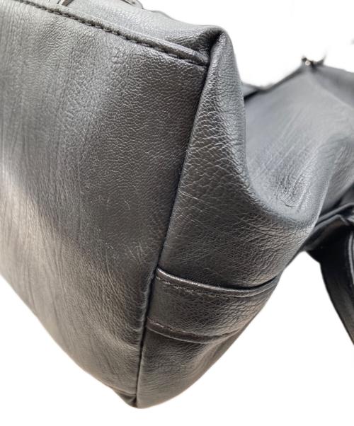 MUCENT（ムセント）MUCENT (ムセント) PRIME WRINKLE LEATHER TOTE BAG（ プライムリンクルレザートートバッグ） ブラックの古着・服飾アイテム