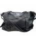 MUCENT（ムセント）の古着「PRIME WRINKLE LEATHER TOTE BAG（ プライムリンクルレザートートバッグ）」｜ブラック