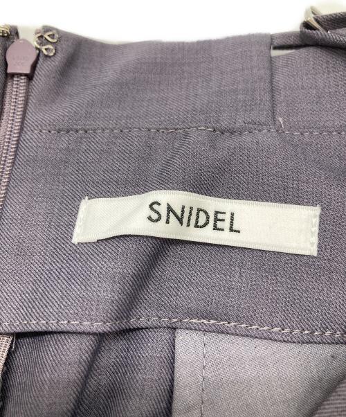 Snidel（スナイデル）Snidel (スナイデル) サイドディティールパンツ SWFP232140 パープル サイズ:1 未使用品の古着・服飾アイテム