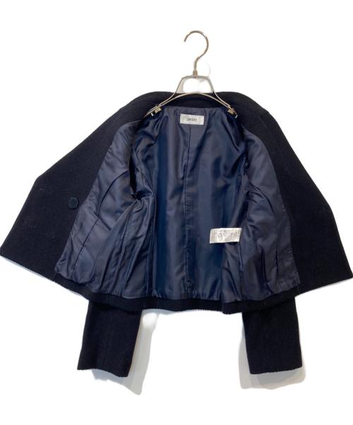 Snidel（スナイデル）Snidel (スナイデル) バリエショートダブルジャケット+スカート　SWFJ225014 ネイビー サイズ:oneの古着・服飾アイテム