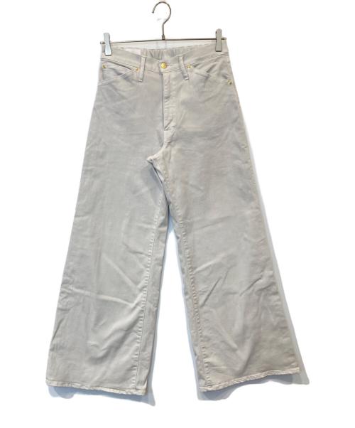 BIG JOHN（ビッグジョン）BIG JOHN (ビッグジョン) SURT (サート) MANNISH BUGGY DENIM（マニッシュ・バギー・デニム）MXSR74L アイボリー サイズ:Mの古着・服飾アイテム