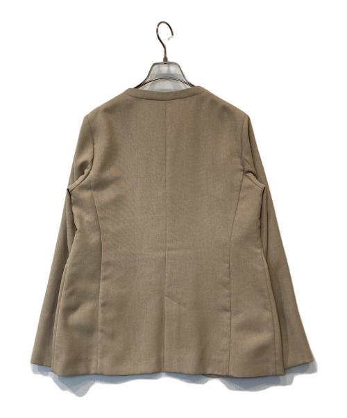 Spick and Span（スピック＆スパン）Spick and Span (スピック＆スパン) リネンライクカラーレスジャケット ベージュ サイズ:38の古着・服飾アイテム