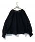 YANUK (ヤヌーク) Gathered Blouse ギャザード・ブラウス 57152407 ブラック サイズ:FREE：4000円