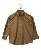 DEUXIEME CLASSEドゥーズィエム クラス）の古着「オーバーサイズカシュシャツ」｜ブラウン