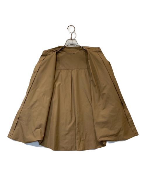 DEUXIEME CLASSE（ドゥーズィエム クラス）Deuxieme Classe (ドゥーズィエム クラス) オーバーサイズカシュシャツ ブラウン サイズ:Freeの古着・服飾アイテム