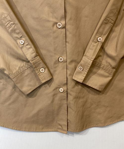 DEUXIEME CLASSE（ドゥーズィエム クラス）Deuxieme Classe (ドゥーズィエム クラス) オーバーサイズカシュシャツ ブラウン サイズ:Freeの古着・服飾アイテム