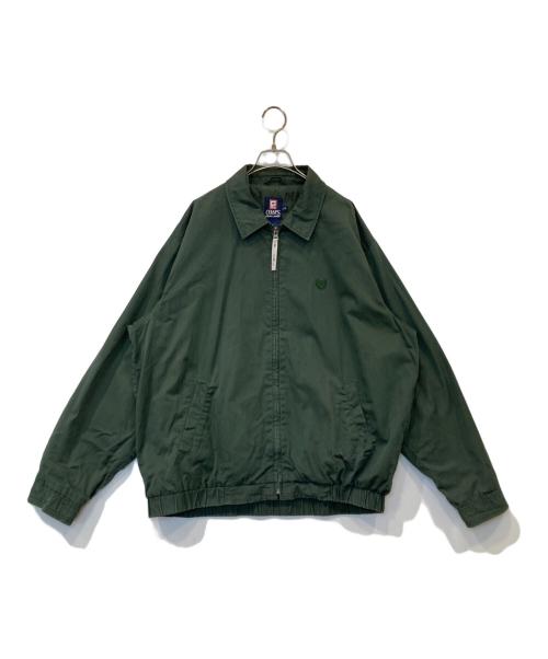 CHAPS RALPH LAUREN（チャップス ラルフローレン）CHAPS RALPH LAUREN (チャップス ラルフローレン) スイングトップ グリーン サイズ:Lの古着・服飾アイテム
