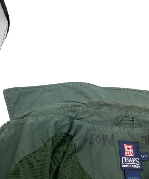 CHAPS RALPH LAUREN（チャップス ラルフローレン）CHAPS RALPH LAUREN (チャップス ラルフローレン) スイングトップ グリーン サイズ:Lの古着・服飾アイテム