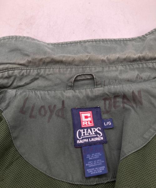CHAPS RALPH LAUREN（チャップス ラルフローレン）CHAPS RALPH LAUREN (チャップス ラルフローレン) スイングトップ グリーン サイズ:Lの古着・服飾アイテム