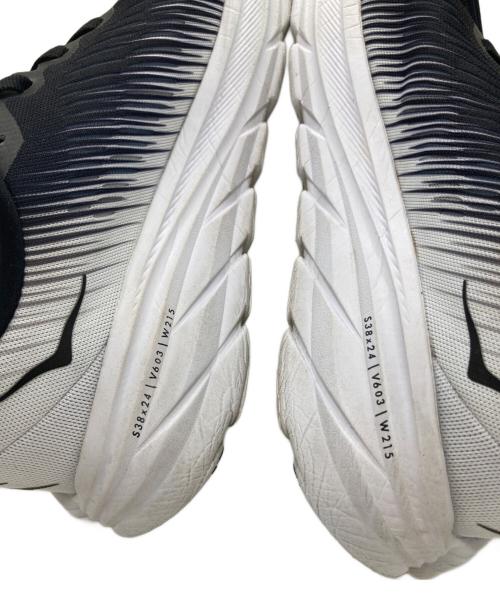 HOKAONEONE（ホカオネオネ）HOKAONEONE (ホカオネオネ) Ｍ RINCON 3 エム リンコン スリー 1119395 ホワイト×ブラック サイズ:25cmの古着・服飾アイテム