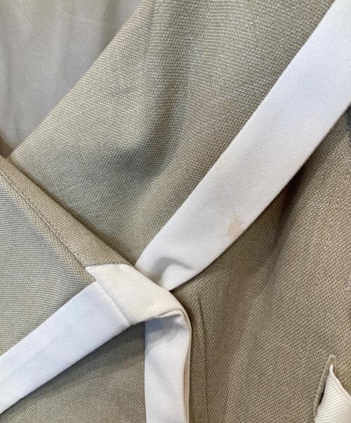 Snidel（スナイデル）Snidel (スナイデル) サイドプリーツツイードワンピース　SWFO244099 ベージュの古着・服飾アイテム