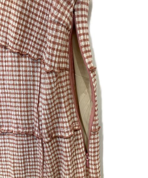 Snidel（スナイデル）Snidel (スナイデル) メローカットワンピ SWFO231095 ベージュ サイズ:1の古着・服飾アイテム