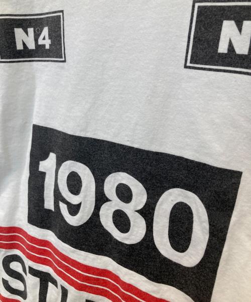 stussy（ステューシー）stussy (ステューシー) ロングカットソー ホワイト サイズ:Mの古着・服飾アイテム