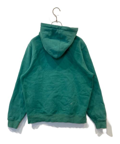 stussy（ステューシー）stussy (ステューシー) 3 Star Applique Hoodie スリー・スター・アップリケ・フーディー グリーン サイズ:Sの古着・服飾アイテム