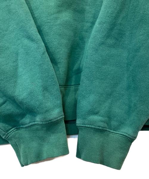 stussy（ステューシー）stussy (ステューシー) 3 Star Applique Hoodie スリー・スター・アップリケ・フーディー グリーン サイズ:Sの古着・服飾アイテム