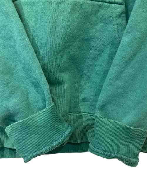 stussy（ステューシー）stussy (ステューシー) 3 Star Applique Hoodie スリー・スター・アップリケ・フーディー グリーン サイズ:Sの古着・服飾アイテム