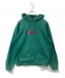 stussy（ステューシー）の古着「3 Star Applique Hoodie スリー・スター・アップリケ・フーディー」｜グリーン