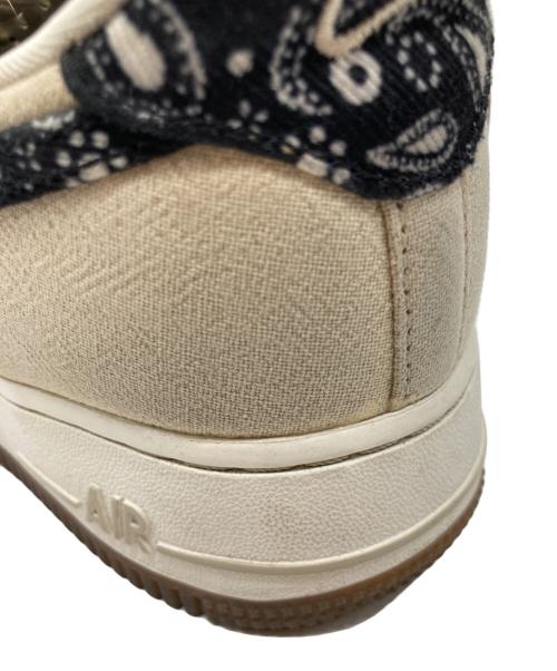 NIKE（ナイキ）NIKE (ナイキ) AIR FORCE1 エアフォース1 DJ4631-200 ローカットスニーカー ベージュ サイズ:24cmの古着・服飾アイテム
