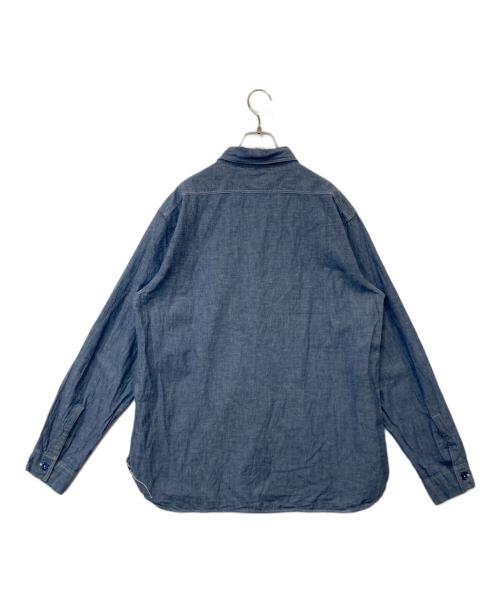 BUZZ RICKSON'S（バズリクソンズ）Buzz Rickson's (バズリクソンズ) BLUE CHAMBRAY WORK SHIRT ブルー・シャンブレー・ワーク・シャツ BR25995 ブルー サイズ:17-171/2 (XL)の古着・服飾アイテム