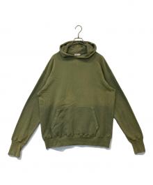 WAREHOUSE（ウエアハウス）の古着「Lot 450 2本針フード 450」｜カーキ