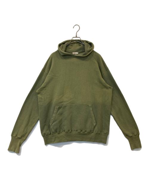 WAREHOUSE（ウエアハウス）WAREHOUSE (ウエアハウス) Lot 450 2本針フード 450 カーキ サイズ:44の古着・服飾アイテム
