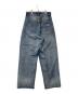DOUBLE STANDARD CLOTHING (ダブルスタンダードクロージング) サイドスリットデニムパンツ　0506-020-232 インディゴ サイズ:38：4000円