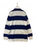 BROOKS BROTHERS (ブルックスブラザーズ) ラガーシャツ ホワイト×ネイビー サイズ:S：4000円