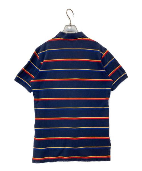 POLO by  RALPH LAUREN（ポロ バイ ラルフローレン）POLO by  RALPH LAUREN (ポロ バイ ラルフローレン) ボーダーポロシャツ ネイビー サイズ:Mの古着・服飾アイテム