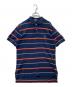 POLO by  RALPH LAUREN（ポロ バイ ラルフローレン）の古着「ボーダーポロシャツ」｜ネイビー
