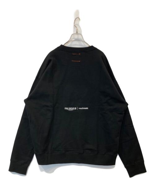 VAULTROOM（ボルトルーム）VAULTROOM (ボルトルーム) FINAL FANTASY (ファイナルファンタジー) DELIVERY MOOGLE CREWNECK（デリバリーモーグルクルーネック） ブラック サイズ:XL 未使用品の古着・服飾アイテム