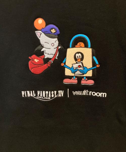 VAULTROOM（ボルトルーム）VAULTROOM (ボルトルーム) FINAL FANTASY (ファイナルファンタジー) DELIVERY MOOGLE CREWNECK（デリバリーモーグルクルーネック） ブラック サイズ:XL 未使用品の古着・服飾アイテム