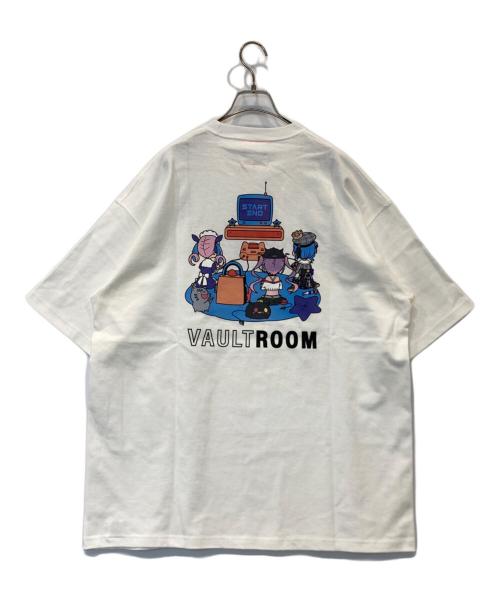 VAULTROOM（ボルトルーム）VAULTROOM (ボルトルーム) hololive (ホロライブ) START END TEE スタート エンド ティー ホワイト サイズ:XL 未使用品の古着・服飾アイテム