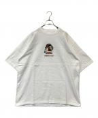 VAULTROOM×宝鐘マリンボルトルーム×）の古着「MARINE COS TEE マリン コス ティー」｜ホワイト